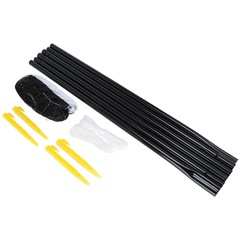 Kit de Badminton Vollo Sports VB004: 4 Raquetes, 3 Petecas, 1 Rede e 1 Raqueteira - Foto 4