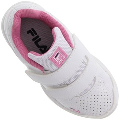 Tênis Fila Lugano 5.0 Velcro BB Feminino - Infantil - Foto 2