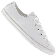 Tênis Converse All Star CT AS Dainty Leather OX CE0032 - Feminino - Foto 1