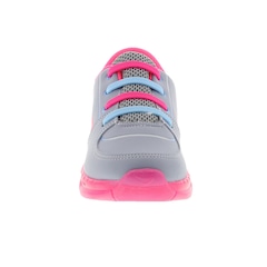 Tênis de Rodinha com Luzinha Ortopé Estica & Puxa Feminino - Infantil - Foto 4