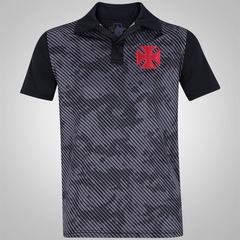 Camisa Polo do Vasco da Gama Camuflada - Masculina - Foto 1