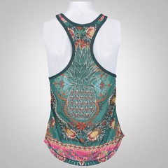 Camiseta Regata Farm Rio Barroque - Feminina - Foto 5