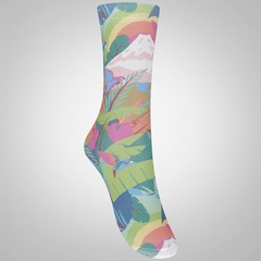 Meia Farm Rio Galego Tropical - Feminina - Foto 3