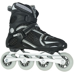 Patins Fila Master Wave - In Line - Fitness - ABEC 7 - Base de Alumínio - Adulto - Foto 2