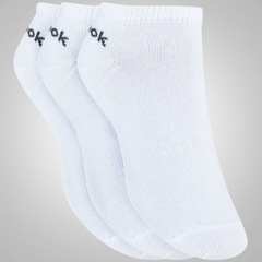 Kit de Meias Cano Baixo Reebok U Roy Inside com 3 Pares - Adulto - Foto 3