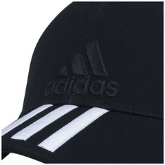 Boné Aba Curva adidas Ess 3S Cotton - Strapback - Adulto - Foto 3