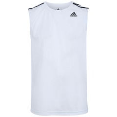 Camiseta Regata adidas D2M 3S - Masculina - Foto 5