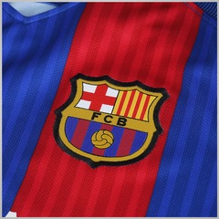 Camisa Barcelona I 16/17 Nike com Patrocínio - Infantil - Foto 3