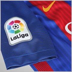 Camisa Barcelona I 16/17 Nike com Patrocínio - Infantil - Foto 7