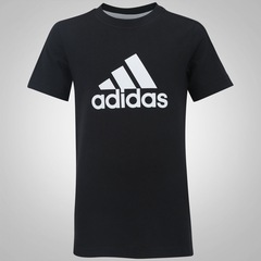 Camiseta adidas YB Logo - Infantil - Foto 1