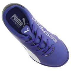 Chuteira Futsal Puma Evospeed 17.5 IT BDP IN - Infantil - Foto 5