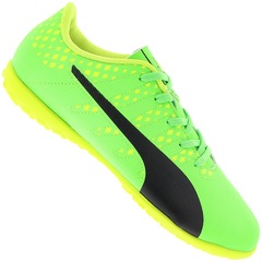 Chuteira Society Puma Evopower Vigor 4 TT TF - Infantil - Foto 1