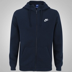 Jaqueta de Moletom com Capuz Nike Hoodie FZ FLC Club - Masculina - Foto 1