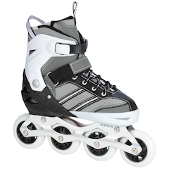Patins Mor Profissional - In Line - Fitness - Ajustável - Adulto - Foto 2