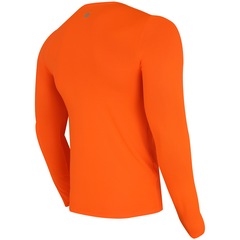 Camiseta Manga Longa com Proteção Solar UV Umbro Basic - Masculina - Foto 4