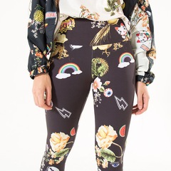 Calça Legging Farm Rio Divertidamente - Feminina - Foto 1