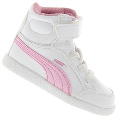 Tênis Cano Alto Puma Ikaz Mid MU V BB Feminino - Infantil - Foto 1