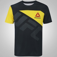 Camiseta Reebok M Blank UFC - Masculina - Foto 1