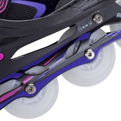 Patins Oxer Light - In Line - Fitness - ABEC 7 - Ajustável - Foto 5