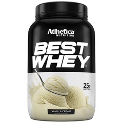 Whey Protein Atlhetica baunilha Best - 900g - Foto 1