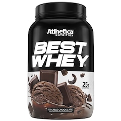 Blend Proteico Atlhetica Best Whey - Double Chocolate - 900g - Foto 1