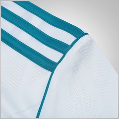 Camisa Real Madrid I 17/18 adidas - Infantil - Foto 5