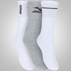 Kit de Meias Mizuno Misto com 3 Pares - Masculino - Foto 3