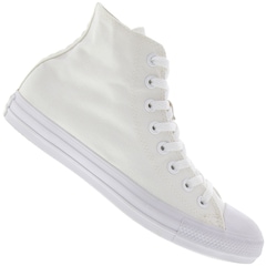 Tênis Cano Alto Converse All Star Monochrome - Unissex - Foto 1