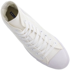 Tênis Cano Alto Converse All Star Monochrome - Unissex - Foto 9