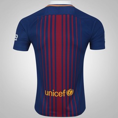 Camisa Barcelona I 17/18 Nike - Masculina - Foto 2