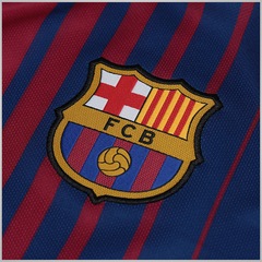 Camisa Barcelona I 17/18 Nike - Masculina - Foto 3