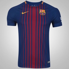 Camisa Barcelona I 17/18 Nike - Masculina - Foto 1