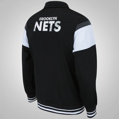 Jaqueta com Capuz NBA Brooklyn Nets Trilobal - Masculina - Foto 4