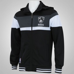 Jaqueta com Capuz NBA Brooklyn Nets Trilobal - Masculina - Foto 5