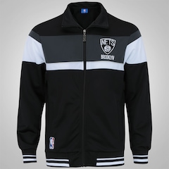 Jaqueta com Capuz NBA Brooklyn Nets Trilobal - Masculina - Foto 1