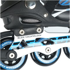 Patins Bel Fix Rollers Future 7000 - In Line - Fitness - Base de Alumínio - Adulto - Foto 4