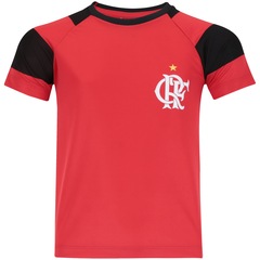 Camiseta do Flamengo Raglan - Infantil - Foto 1