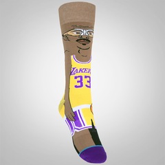 Meia Cano Alto Stance Kareem Cartoon - Adulto - Foto 3