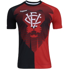 Camisa do Vitória Aquecimento 2017 Topper - Masculina - Foto 1