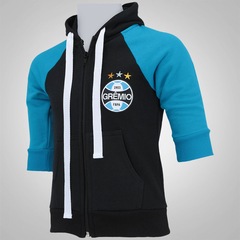 Jaqueta do Grêmio com Capuz Meltex - Infantil - Foto 3