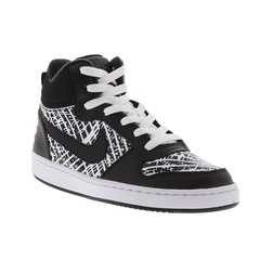 Tênis Cano Alto Nike Court Borough Mid Print - Infantil - Foto 2