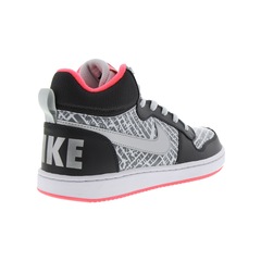 Tênis Cano Alto Nike Court Borough Mid PR Feminino - Infantil - Foto 8