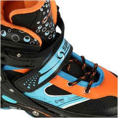 Patins Spin Roller Start New - In Line - Fitness - ABEC 7 - Ajustável - Adulto - Foto 3