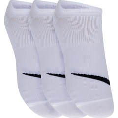 Kit de Meias Sapatilha Nike Lightweight Train com 3 Pares - Feminino - Foto 3