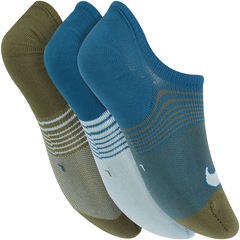 Kit de Meias Sapatilha Nike Lightweight Train com 3 Pares - Feminino - Foto 2