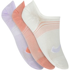 Kit de Meias Sapatilha Nike Lightweight Train com 3 Pares - Feminino - Foto 1