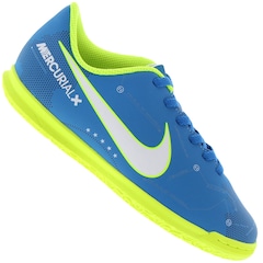 Chuteira Futsal Nike Mercurial X Vortex III Neymar IC - Infantil - Foto 1