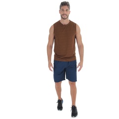 Camiseta Regata Oxer Básica Mescla - Masculina - Foto 3