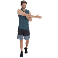 Camiseta Regata Oxer Básica Mescla - Masculina - Foto 5