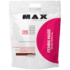 Femini Mass 2,4Kg - Chocolate - Max Titanium - Foto 1